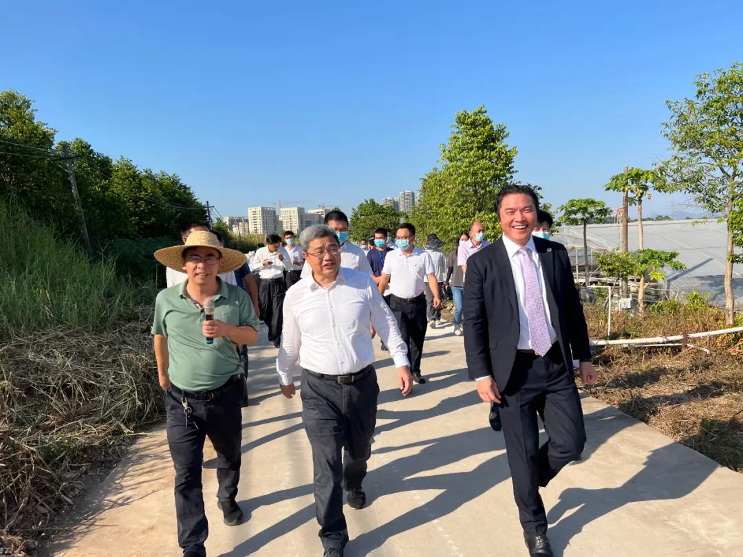 广东省农业农村厅厅长到bat365备用登录调研